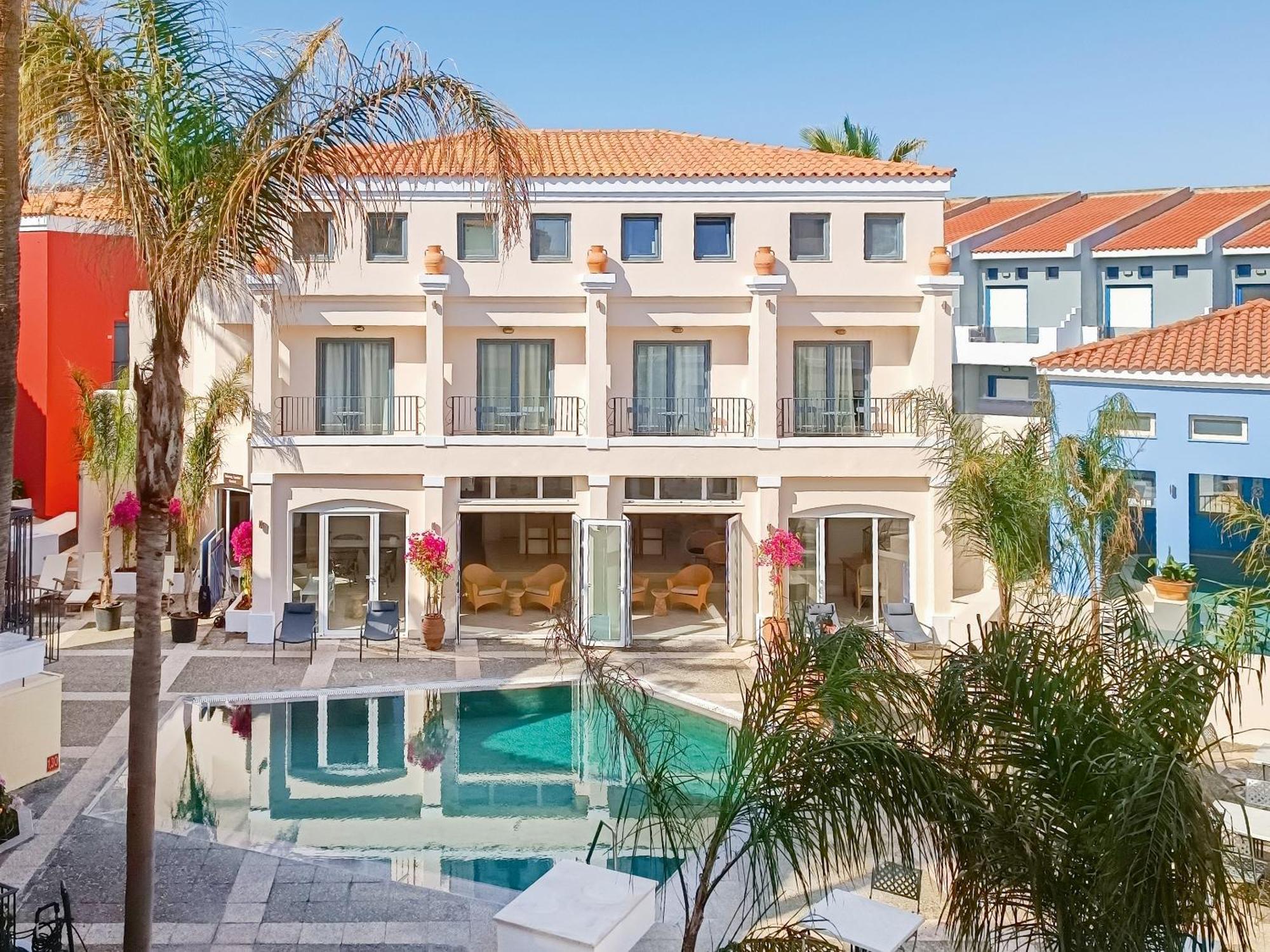 Grecotel Plaza Beach House Resmo Dış mekan fotoğraf